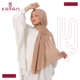 Chiffon Plain Scarf